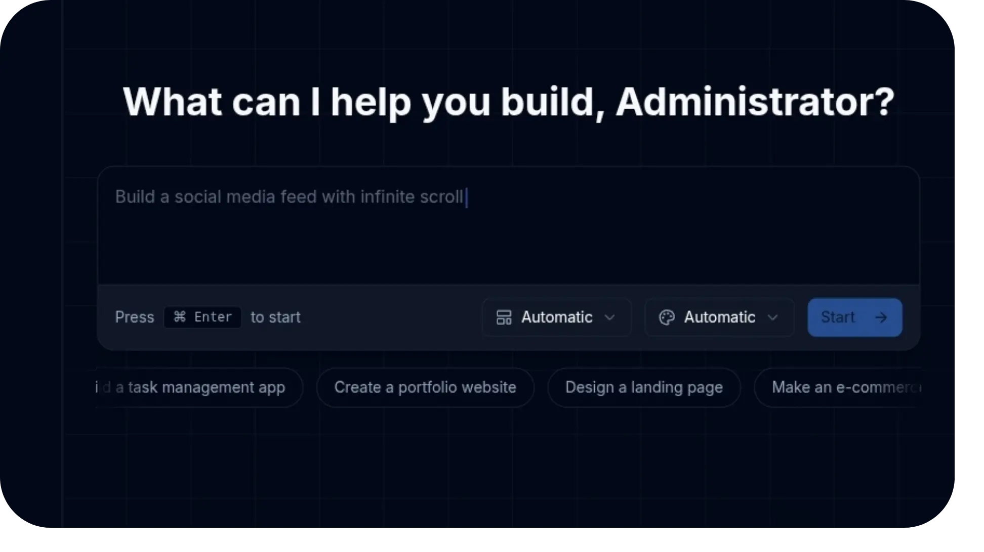 No-Code Website Builder 